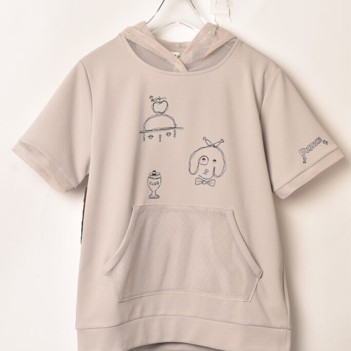 ピッコーネ クラブ PICONE CLUB ゴルフ 2026春夏新作 レディース 半袖メッシュフードプルオーバー カットソー 服 ゴルフウェア